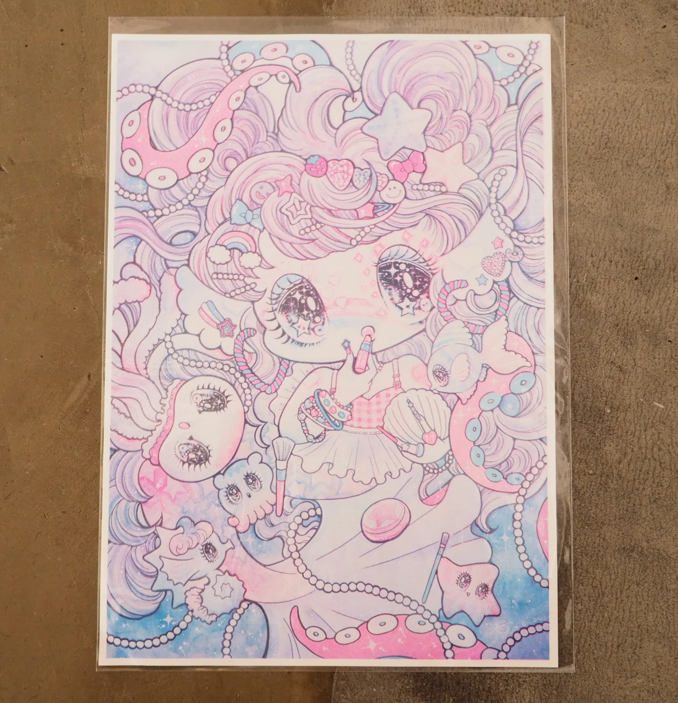 Risograph poster　A