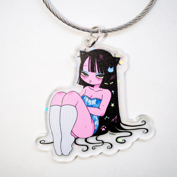 Acrylic keychain D