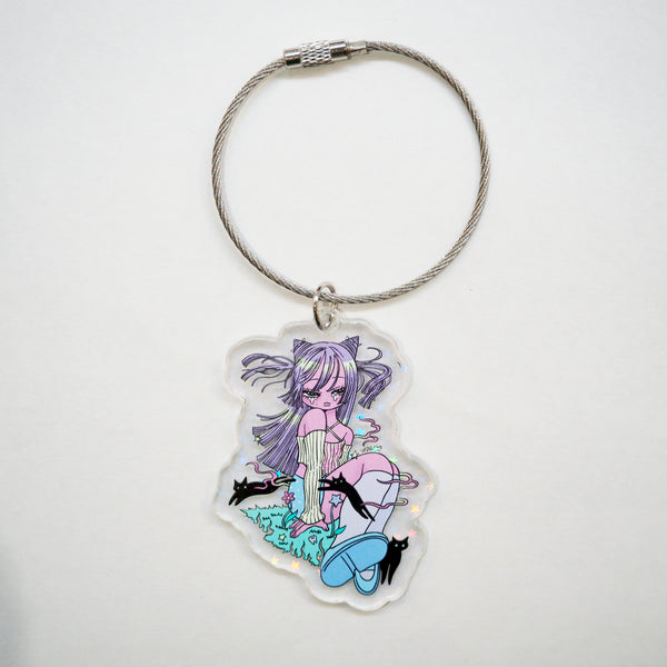 Acrylic keychain A