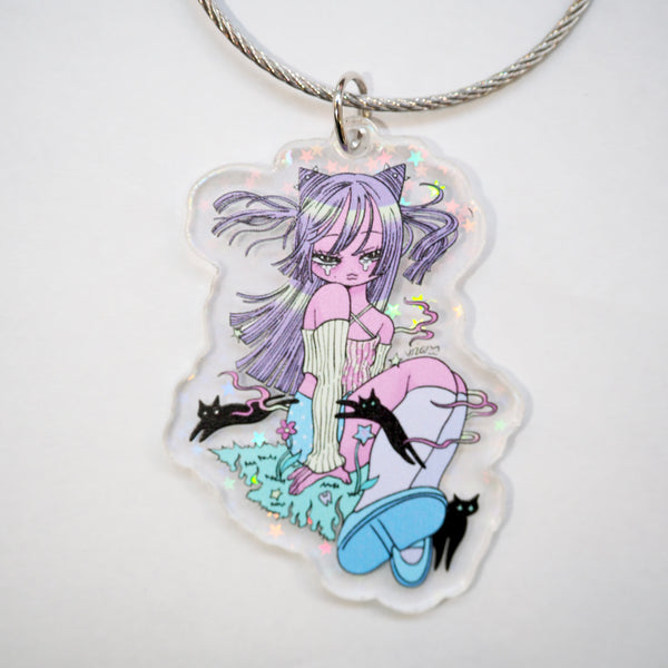 Acrylic keychain A