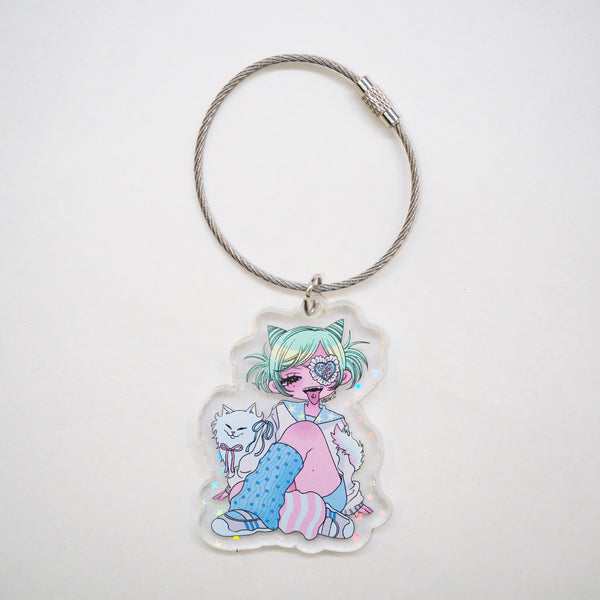 Acrylic keychain C