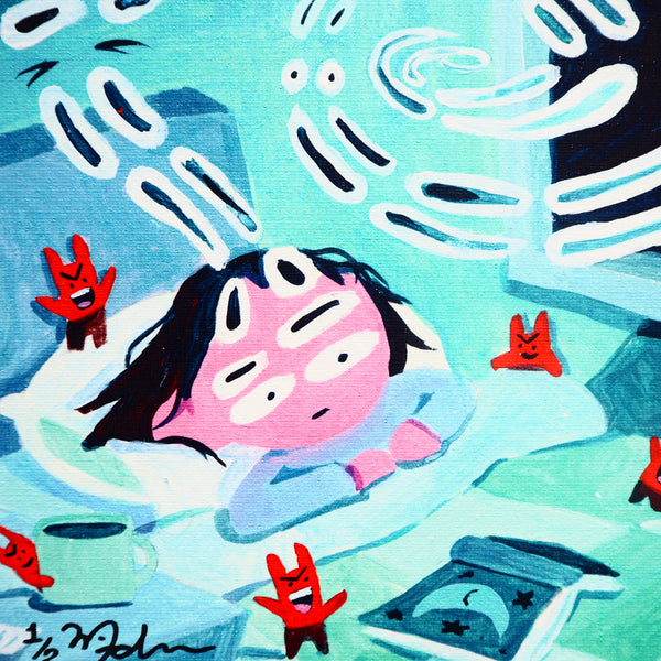 Reproduction original painting「 Spiraling 」