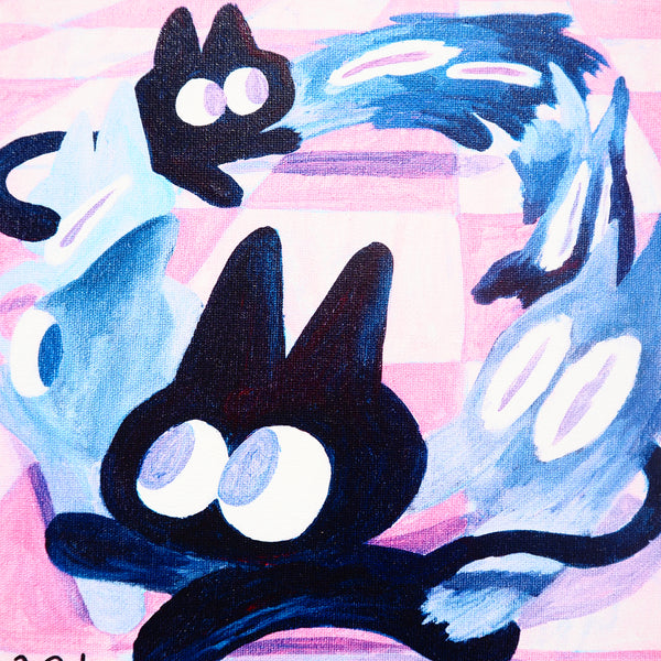 Reproduction original painting「 Zoomies 」
