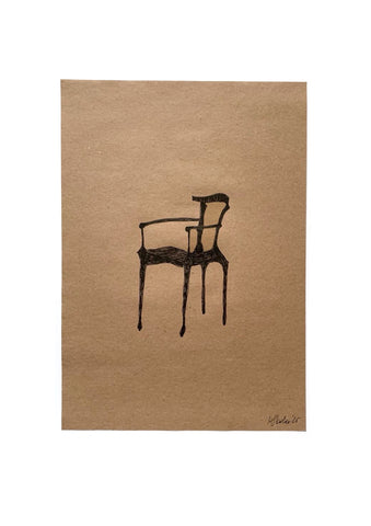 Black Gaulino armchair